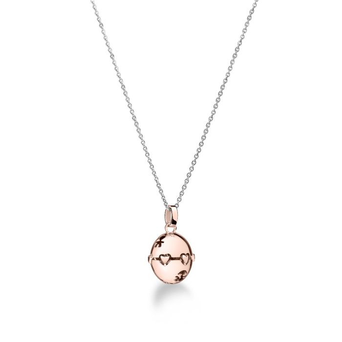 Le Bebé Collana Suonamore in argento placcato oro rosa 2025