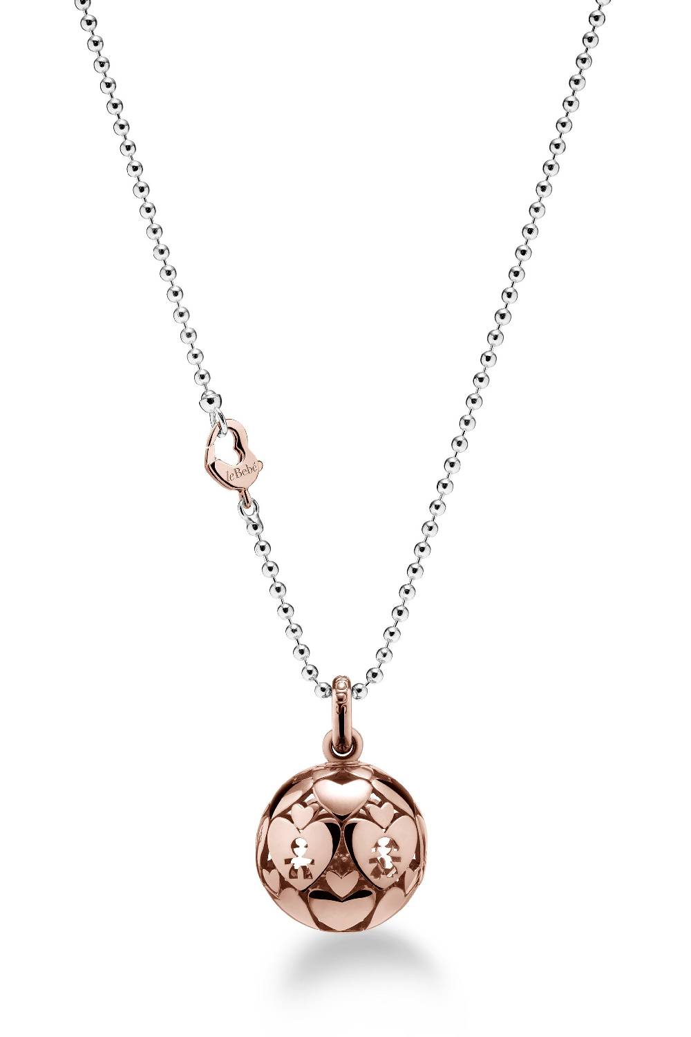 Le Bebé Collana Suonamore in argento Presa
