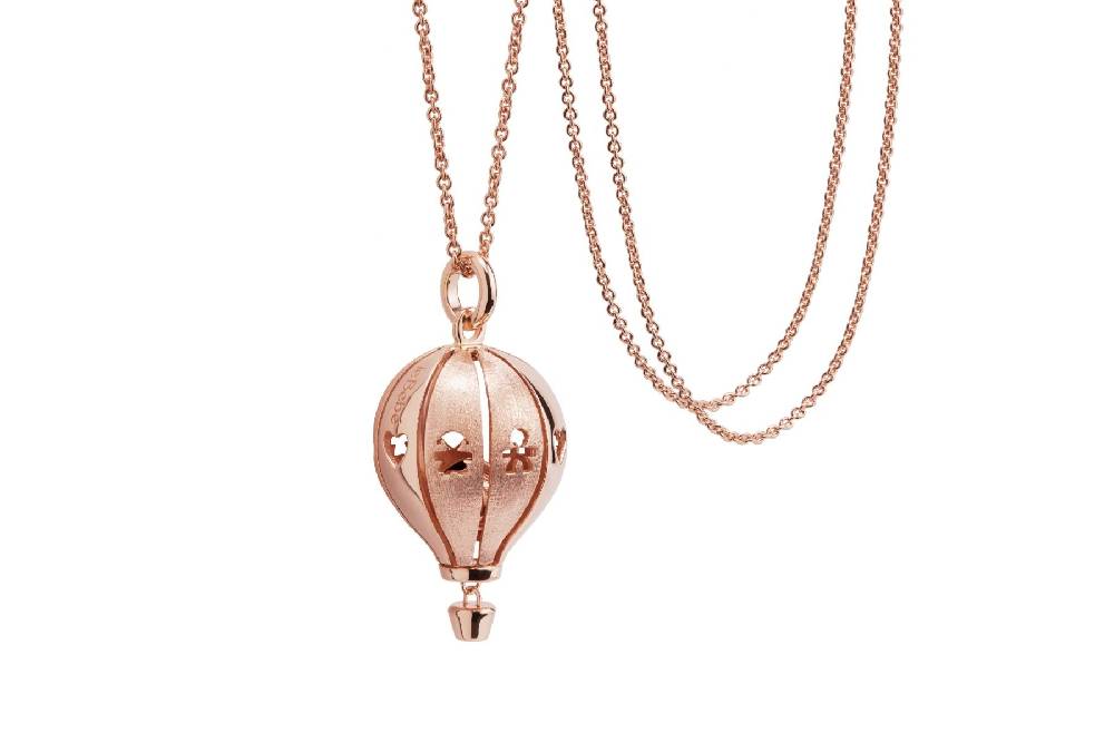 Le Bebé Collana Suonamore in argento placcato oro rosa lucido/satinato Promozione