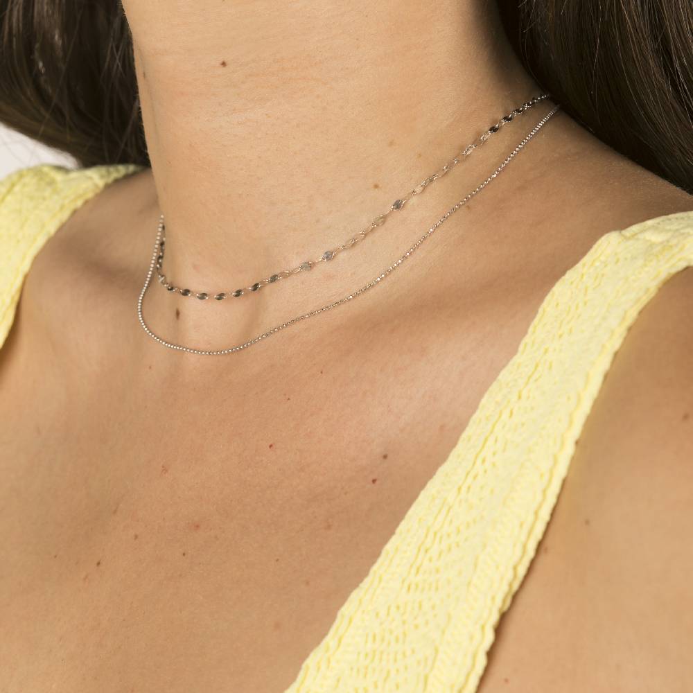 Lil Milan Nude Choker Moda