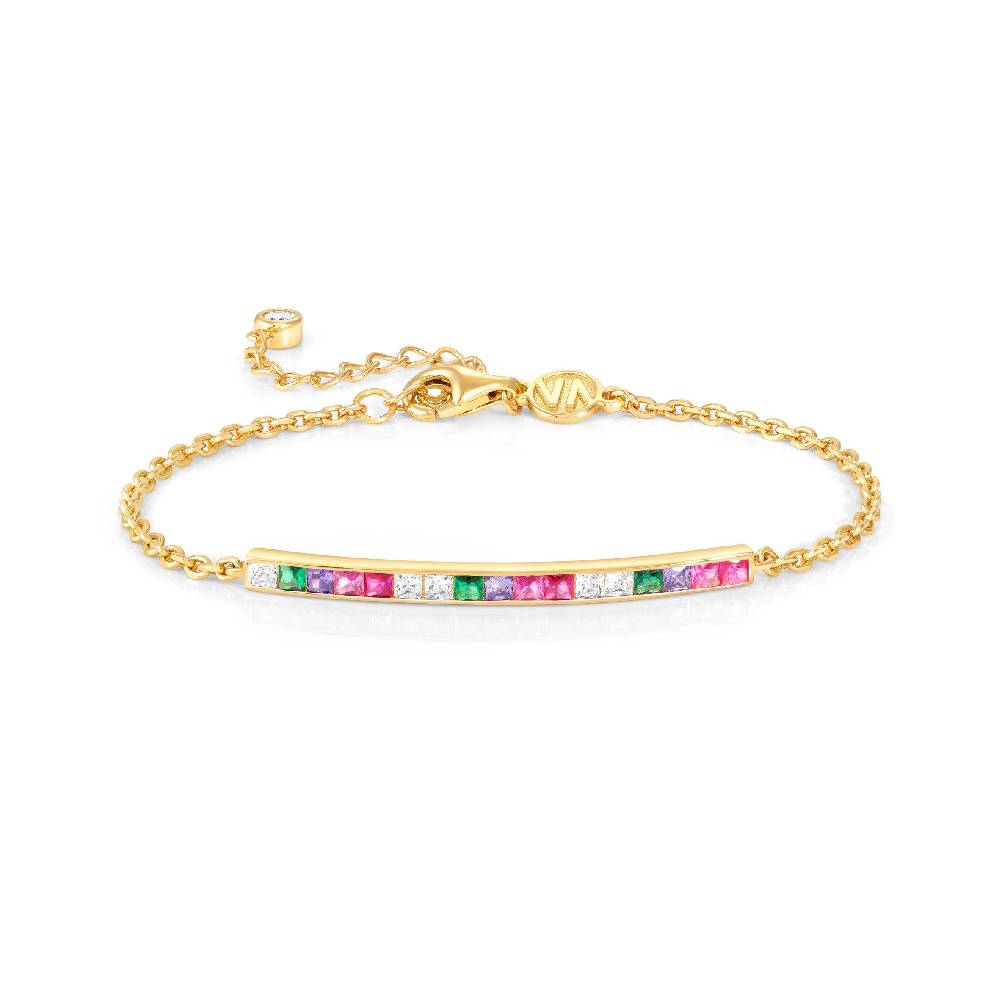 Nomination Bracciale Carismatica Centrale in Oro giallo e Zirconi Nomination Bracciale Carismatica Centrale in Oro giallo e Zirconi