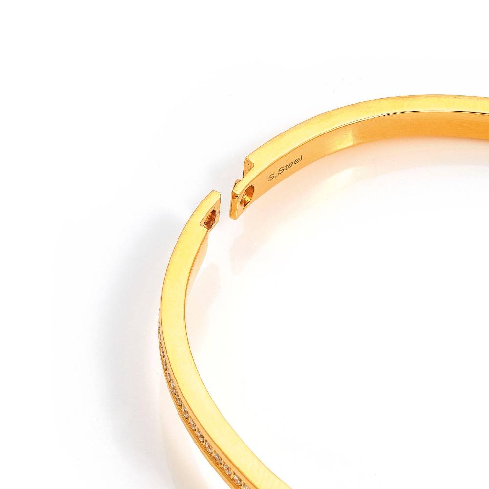 Nomination Bracciale Pretty Bangles Catena rigida e Zirconi Qualità