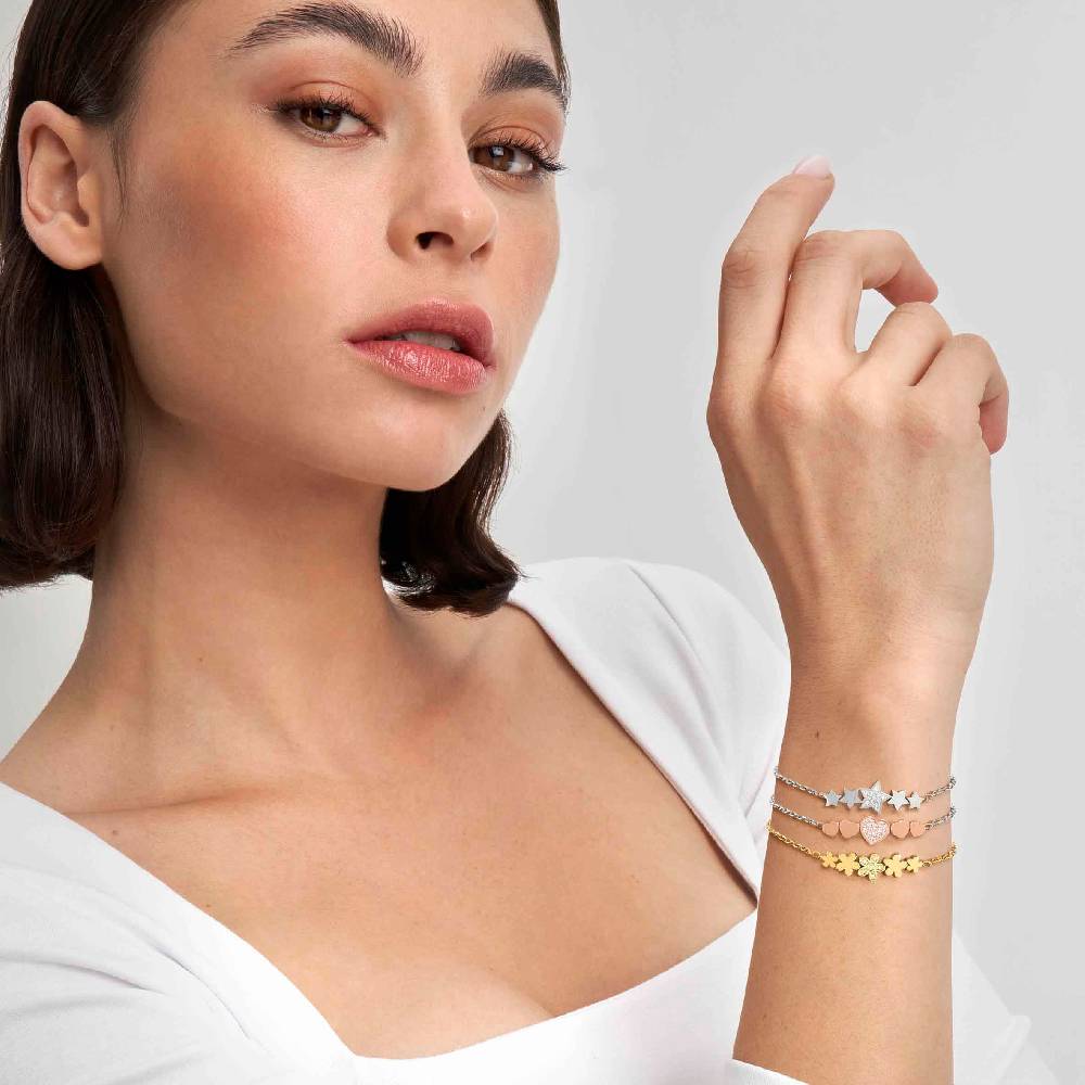 Nomination Bracciale Lovecloud Cuore con Cubic Zirconia Qualità Garantita