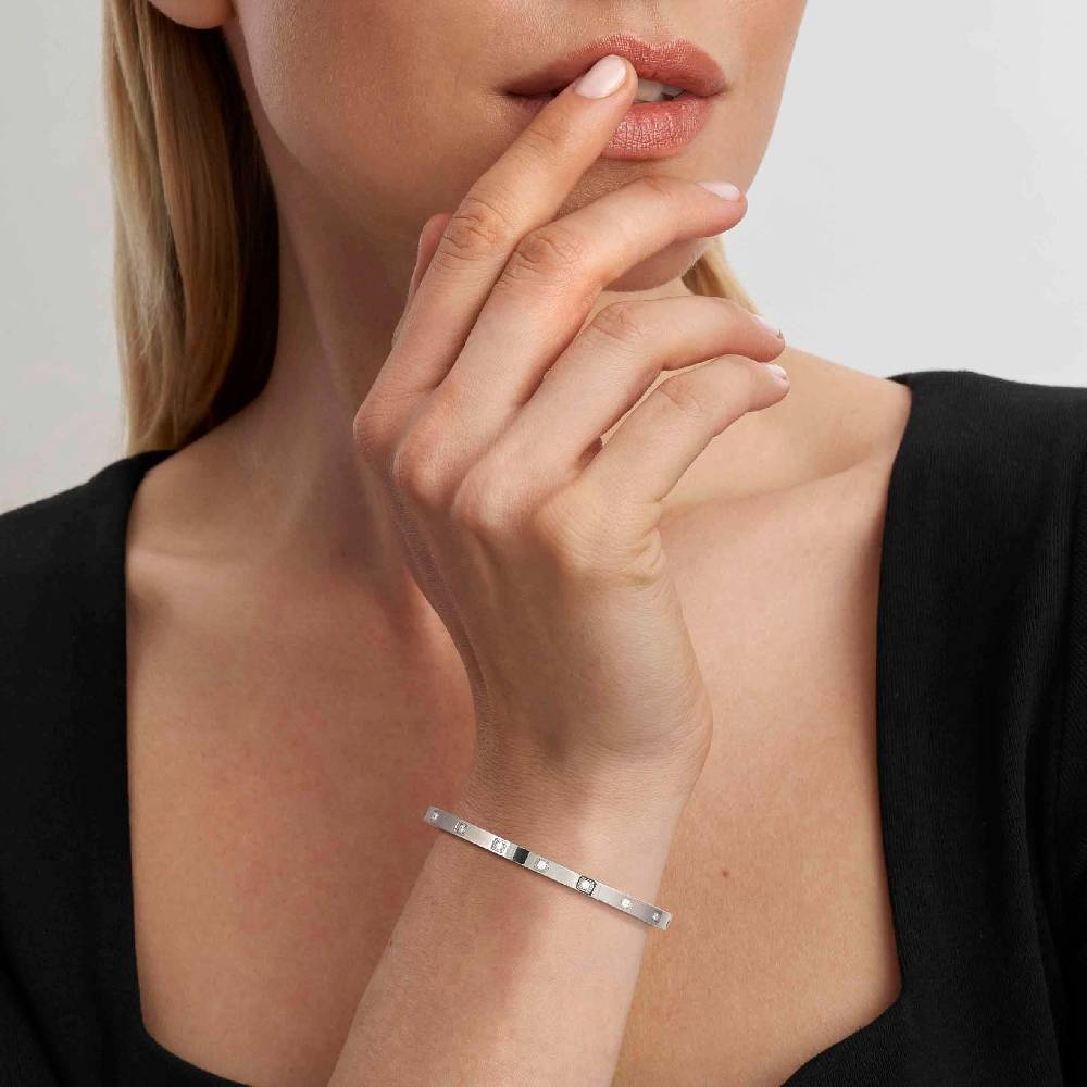Nomination Bracciale Rigido Pretty Bangles con Zirconi Novità