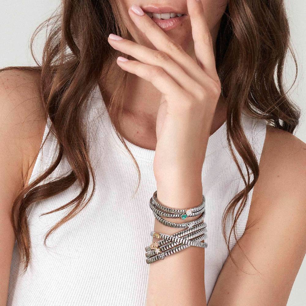Nomination Bracciale Extension in Acciaio con Cuore colorato Outlet