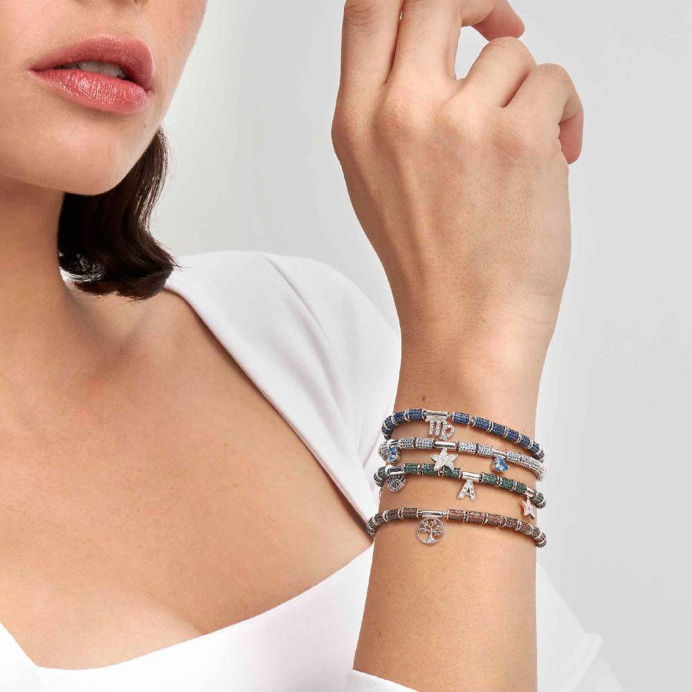 Nomination Bracciale SEIMIA con Cubic Zirconia ROSSO Saldi Di Fabbrica