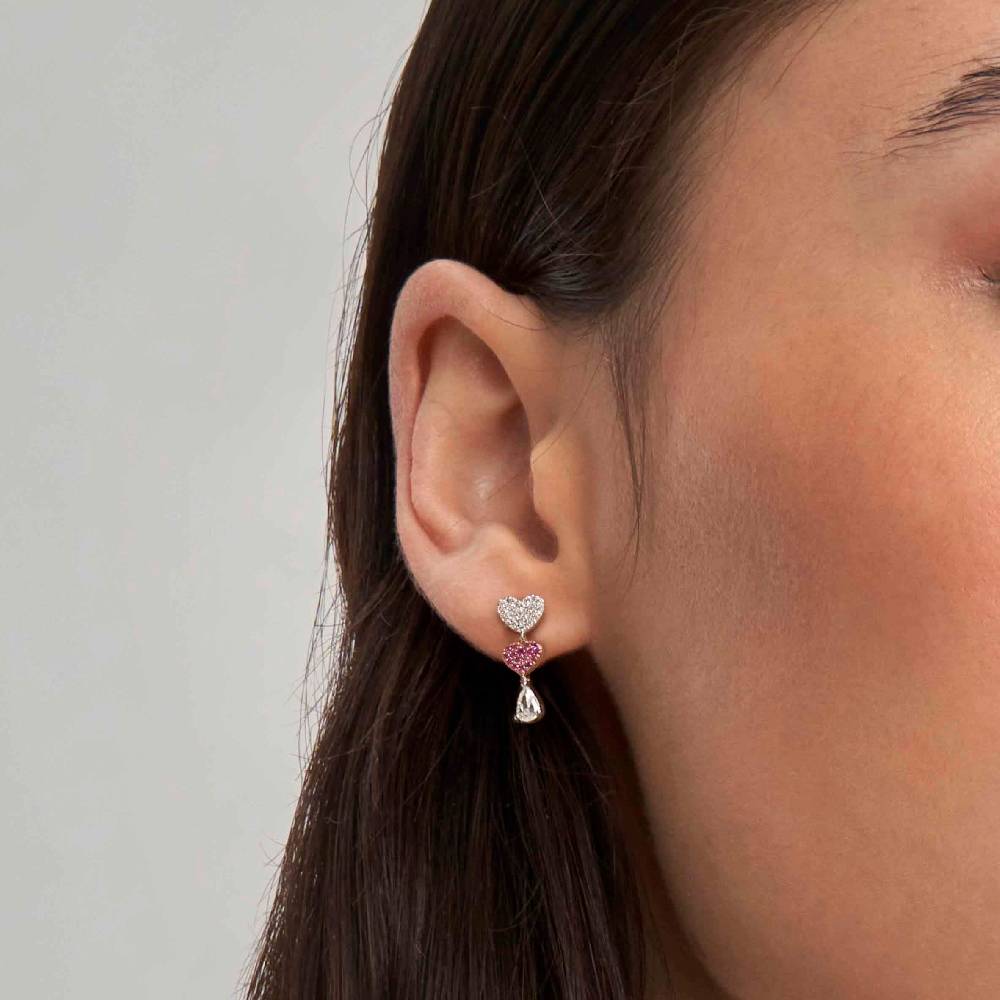 Nomination Orecchini Lucentissima Cuori e Cubic Zirconia I Più Venduti