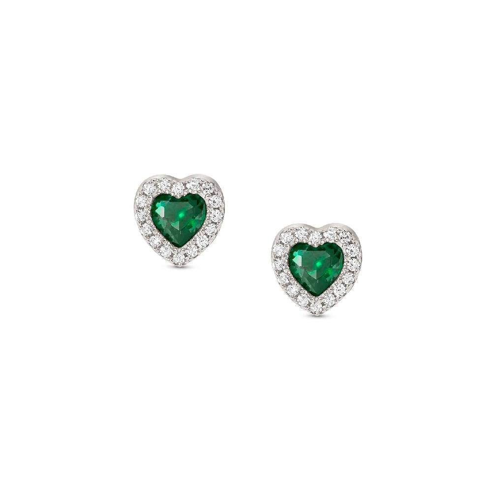 Nomination Orecchini All My Love a Cuore con Zirconi Moda