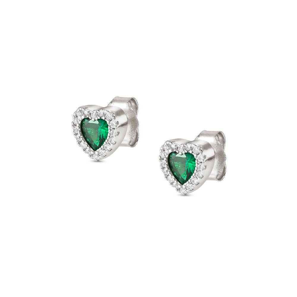 Nomination Orecchini All My Love a Cuore con Zirconi Moda