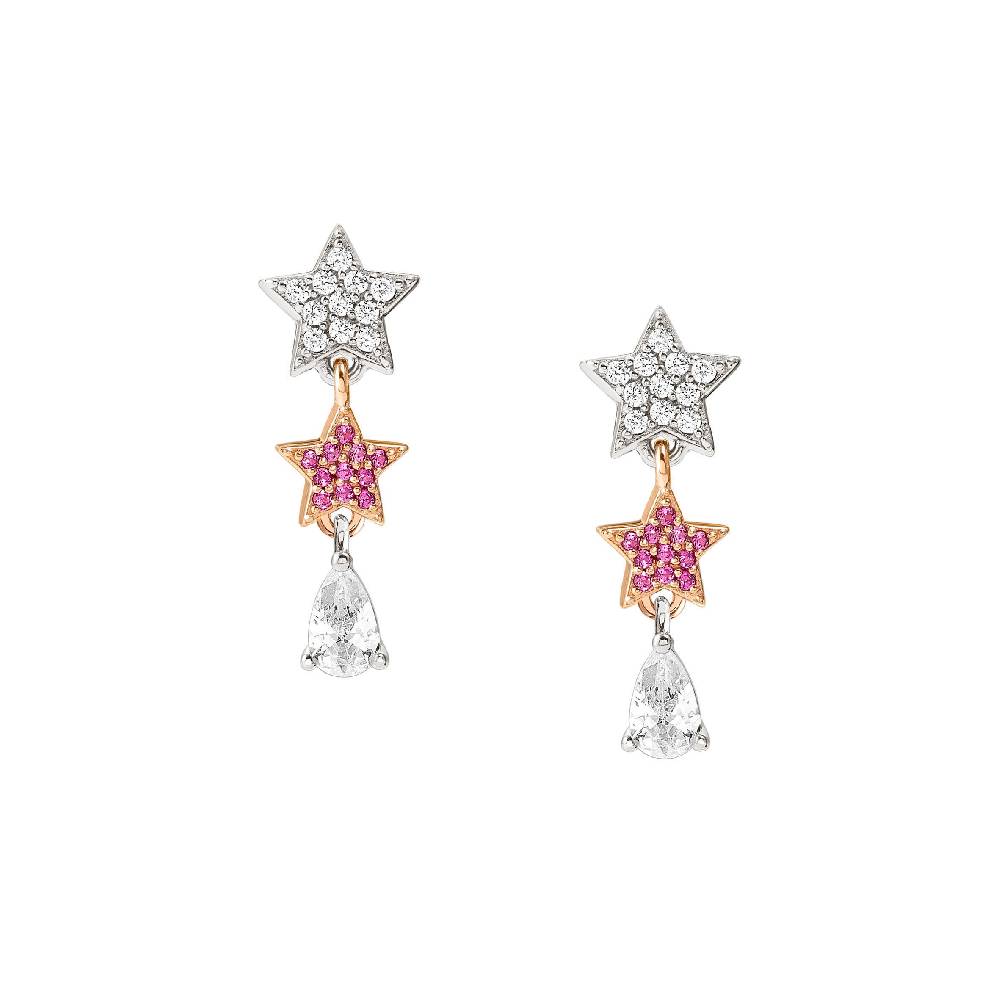 Nomination Orecchini Lucentissima Stelle e Cubic Zirconia 50% di sconto per tempo limitato