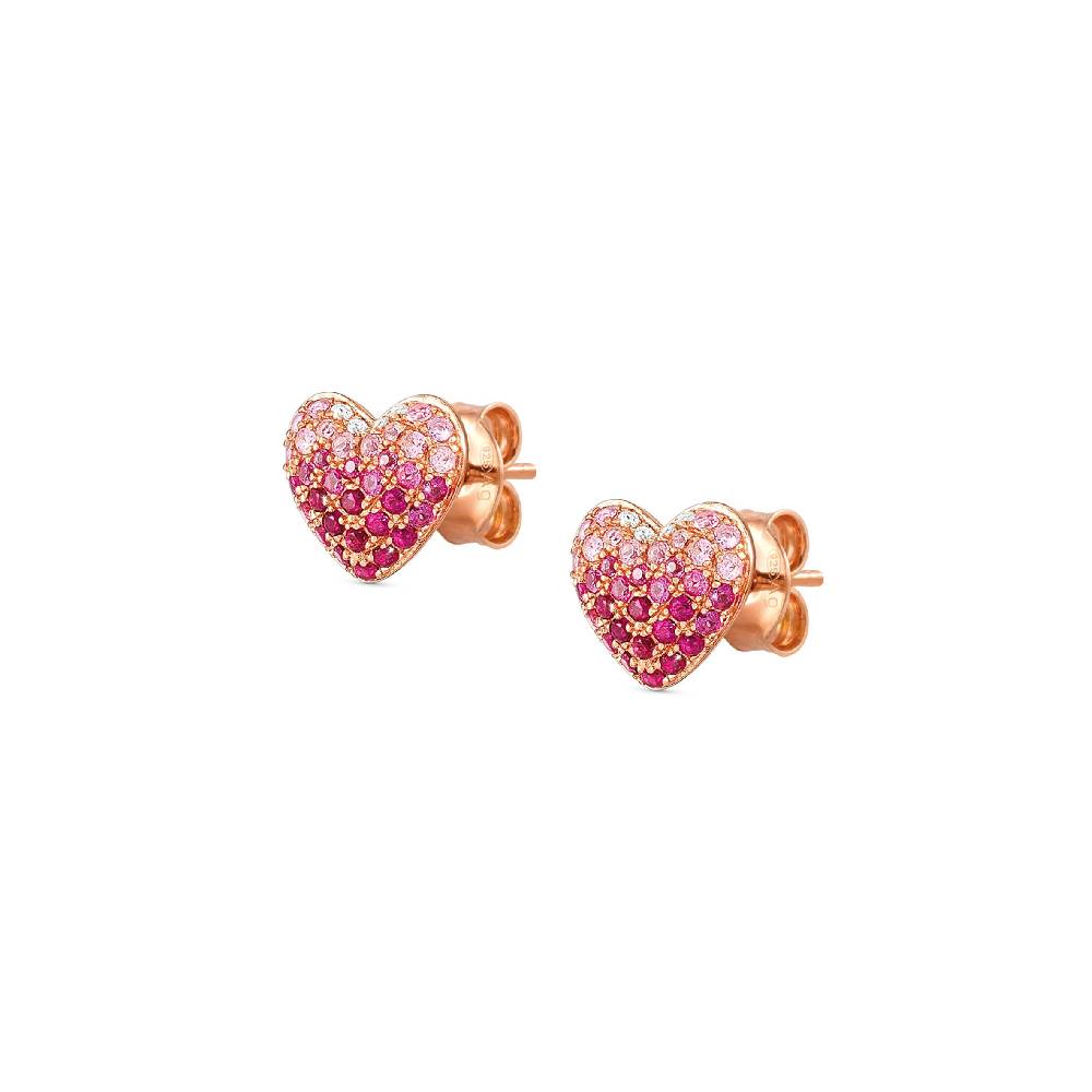 Nomination Orecchini Crysalis Cuori con Cubic Zirconia Qualità