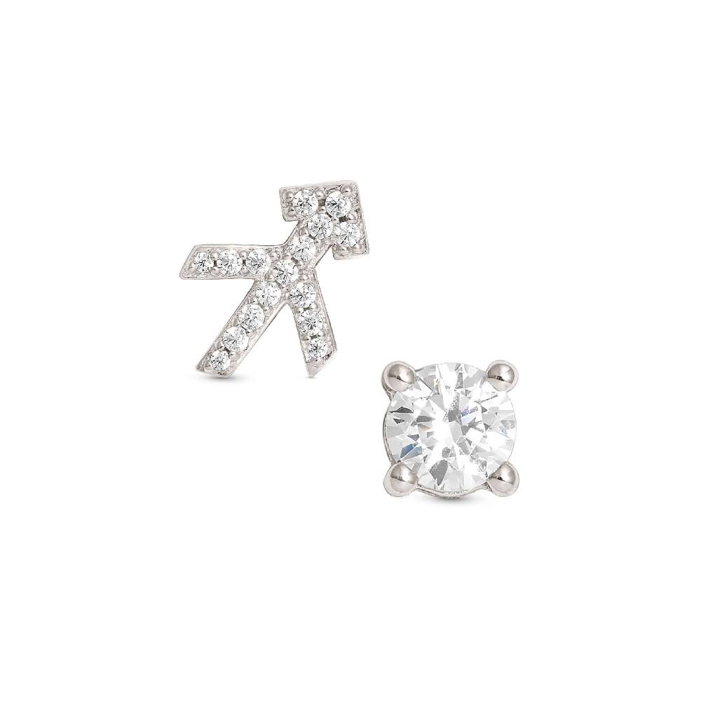 Nomination Orecchini MYZODIAC Sagittario in argento e zircone Shopping Online
