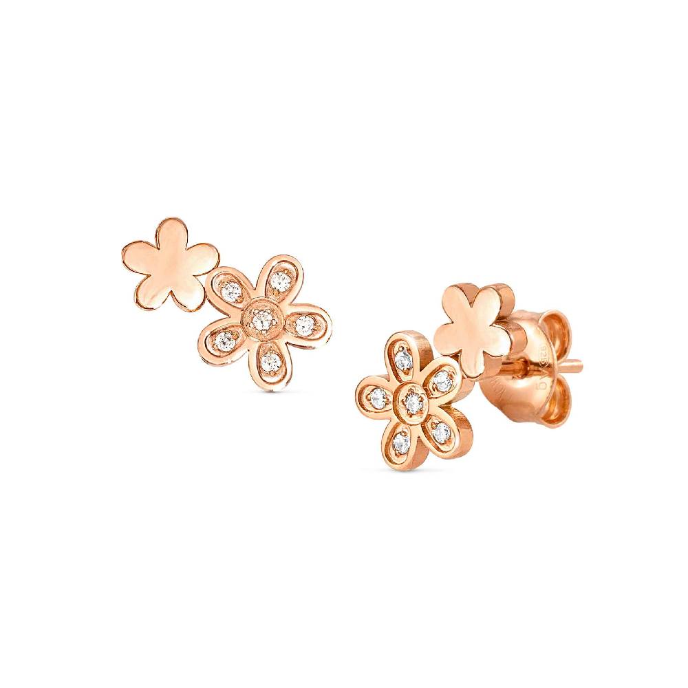 Nomination Orecchini misstrendy con fiori con cubic zirconia e pvd colorato Offerta