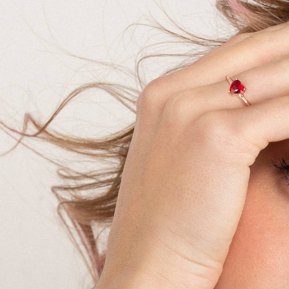 Nomination Anello SweetRock Cuore rosso Convenienza