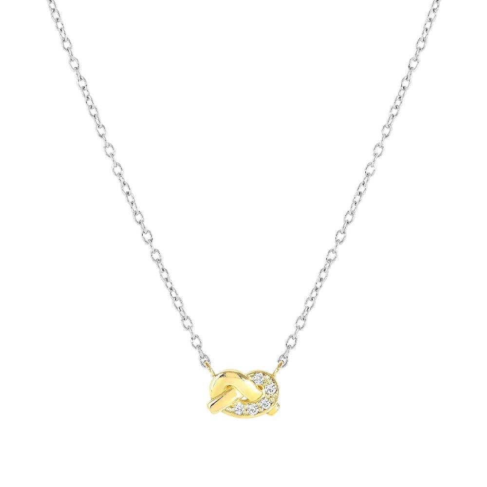 Nomination Collana MyTreasure Nodo in Oro e Diamanti Negozio