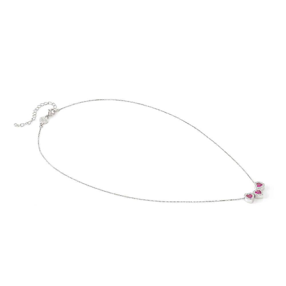 Nomination Collana All My Love con 3 Cuori e Zirconi Nuova