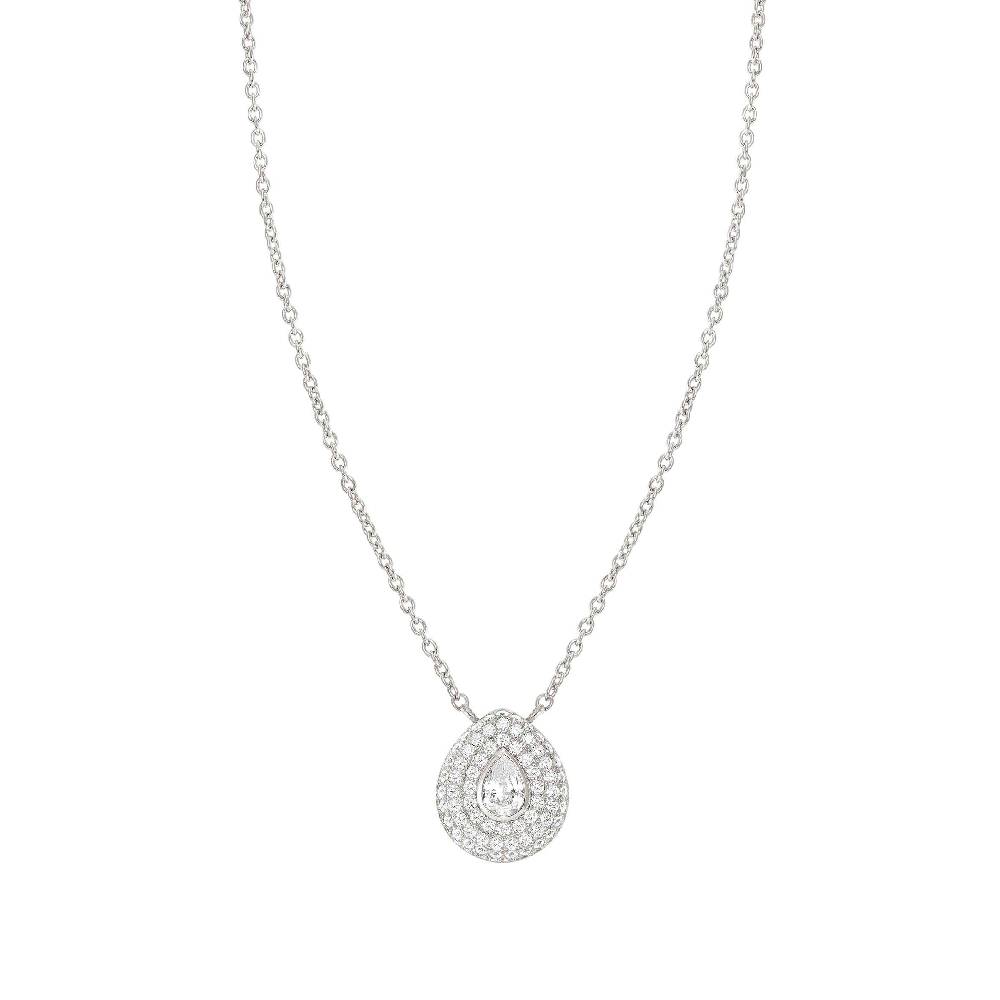 Nomination Collana Domina con Simbolo goccia e Zirconi Moda