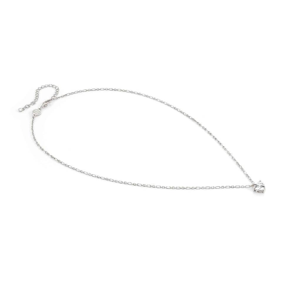 Nomination Collana SweetRock argento cuore bianco Nuovo