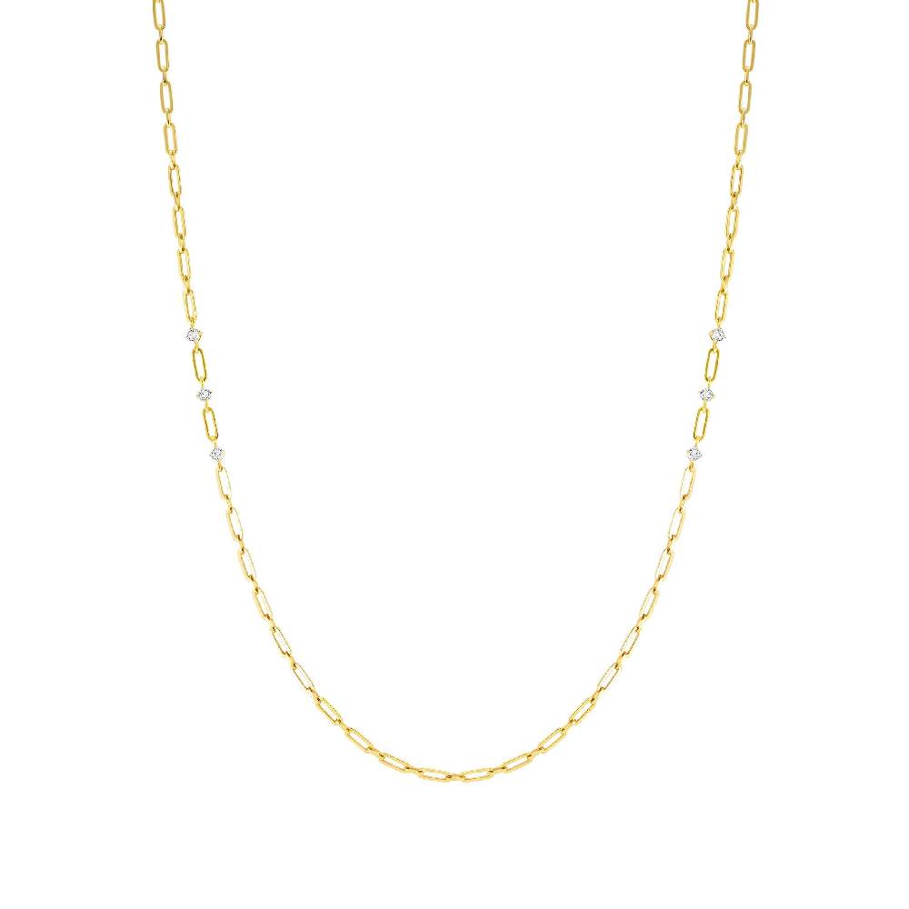 Nomination Collana Chainsofstyle lunga con Cubic Zirconia Consegna Veloce