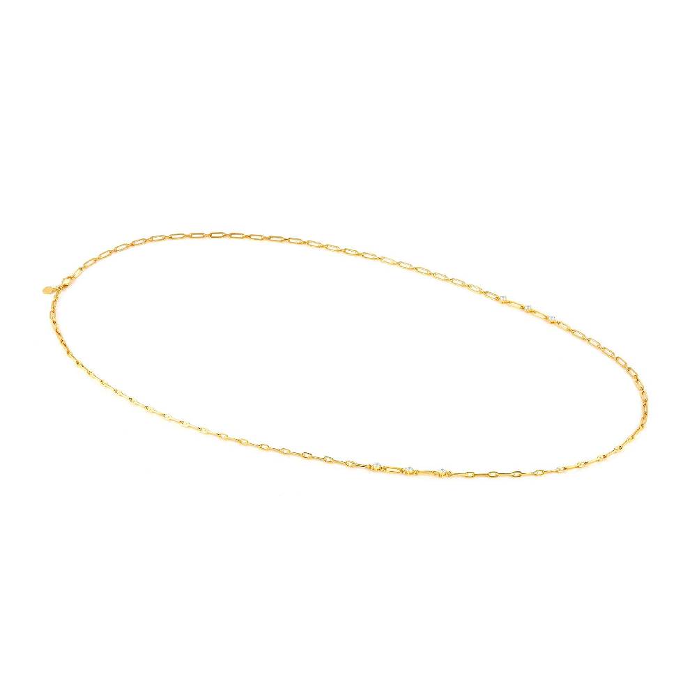 Nomination Collana Chainsofstyle lunga con Cubic Zirconia Consegna Veloce