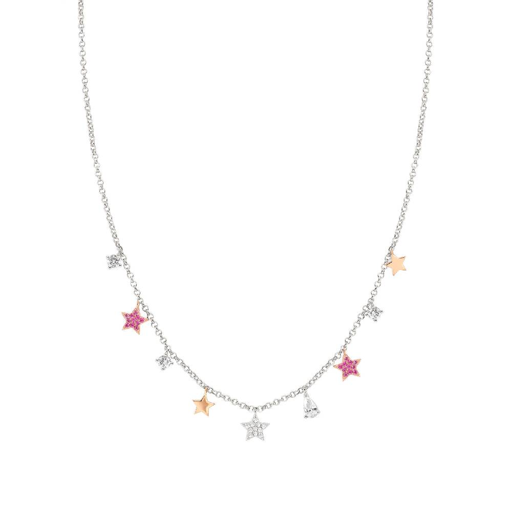 Nomination Collana Lucentissima Mix Pendenti Stelle e Cubic Zirconia Fino Al -60%
