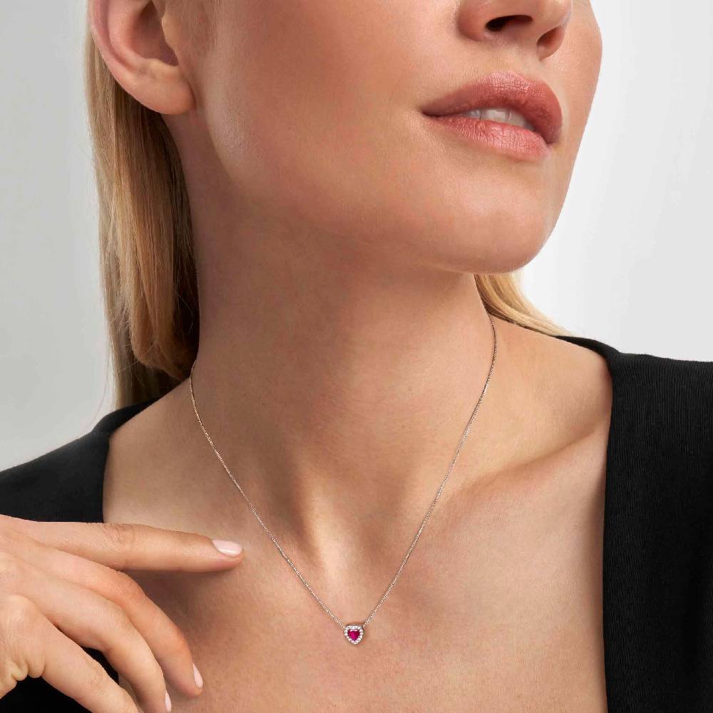 Nomination Collana All My Love Cuore Blu Shopping Online