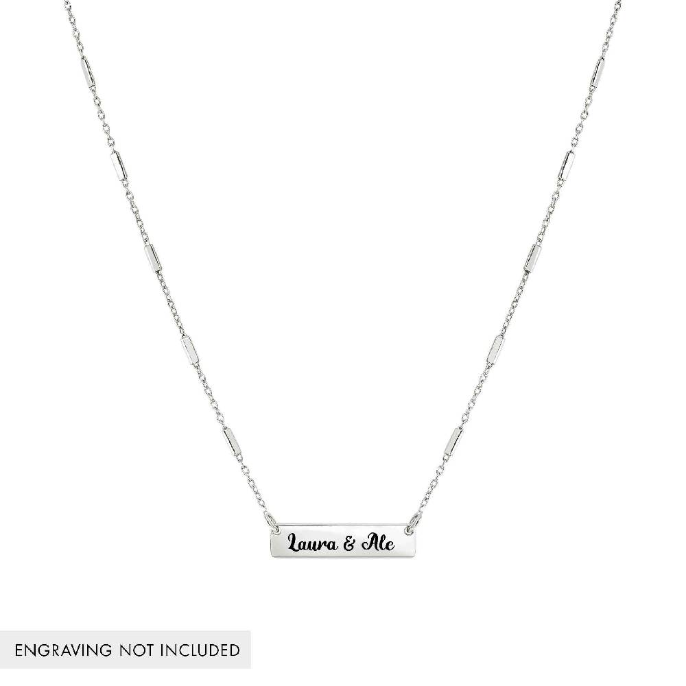 Nomination Collana Messaggi d'amore con Centrale incidibile Presa