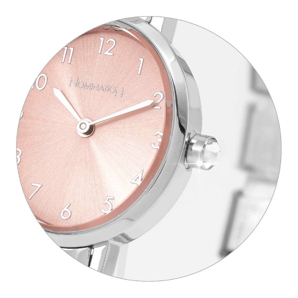 Nomination Orologio Composable con Quadrante Rosa Sunray Ovale Italia