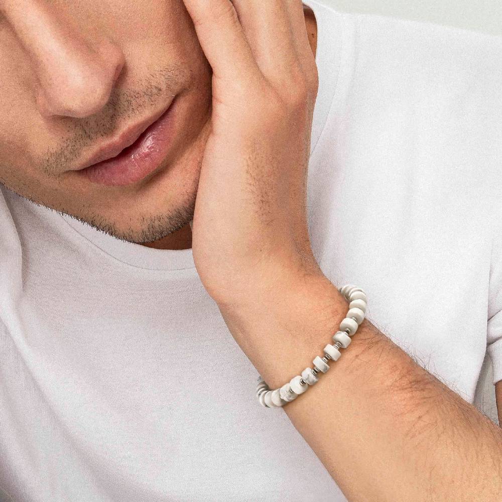 Nomination Bracciale INSTINCTSTYLE con pietre e dettagli acciaio In Linea
