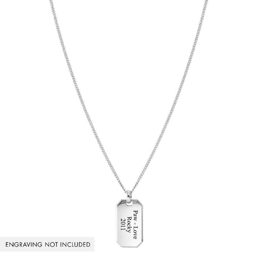 Nomination Collana Sempre con Me con Placca rettangolare Qualità Garantita