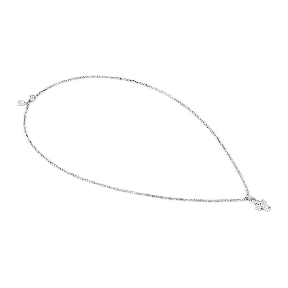 Nomination Collana ManVision con pendente Croce e Zircone Online
