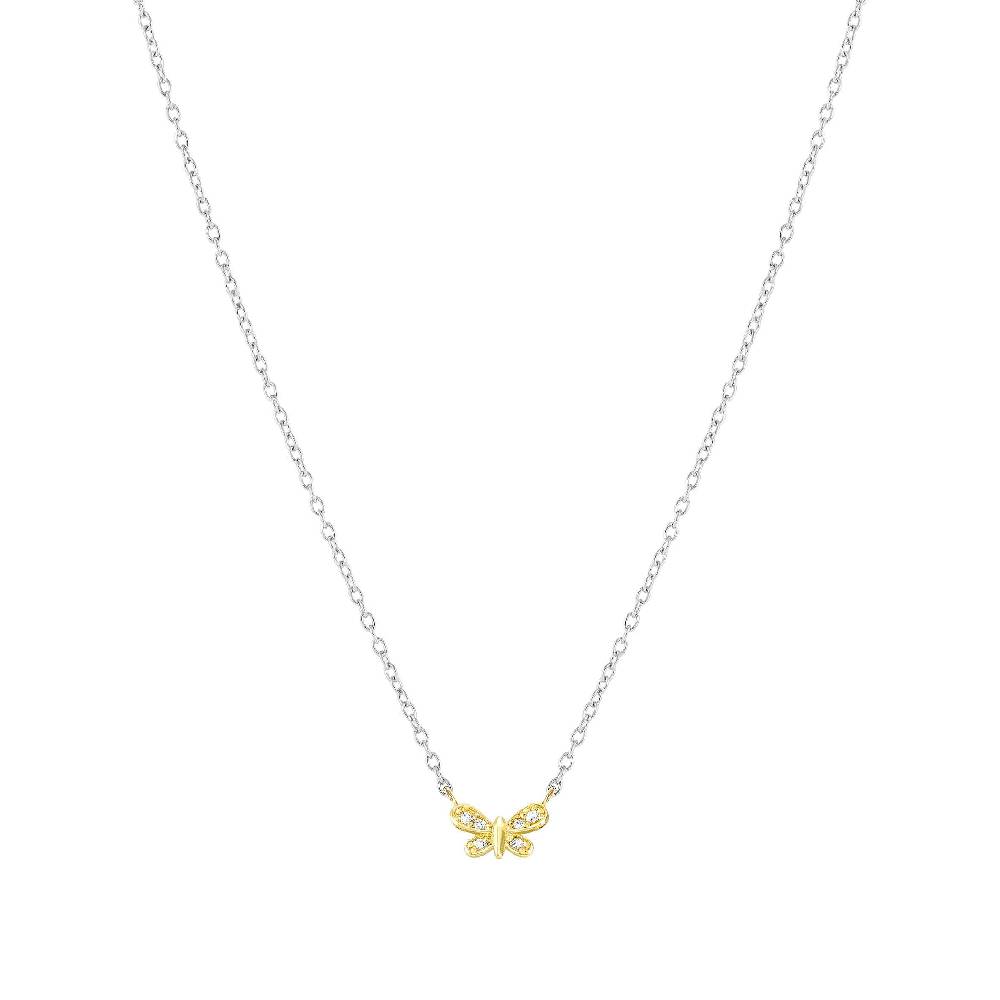 Nomination Collana MyTreasure Farfalla in Oro e Diamanti Italia