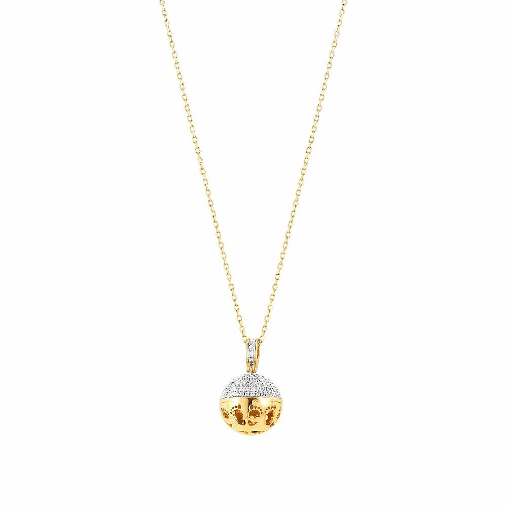 Nomination Collana New Born piedini oro giallo Offerta