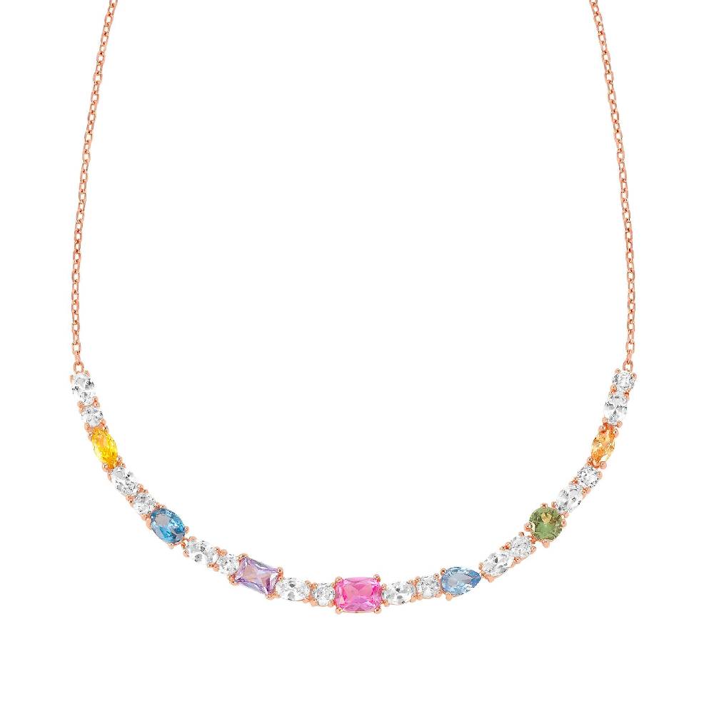 Nomination Collana Colour Wave mix pietre colorate Vendita Calda