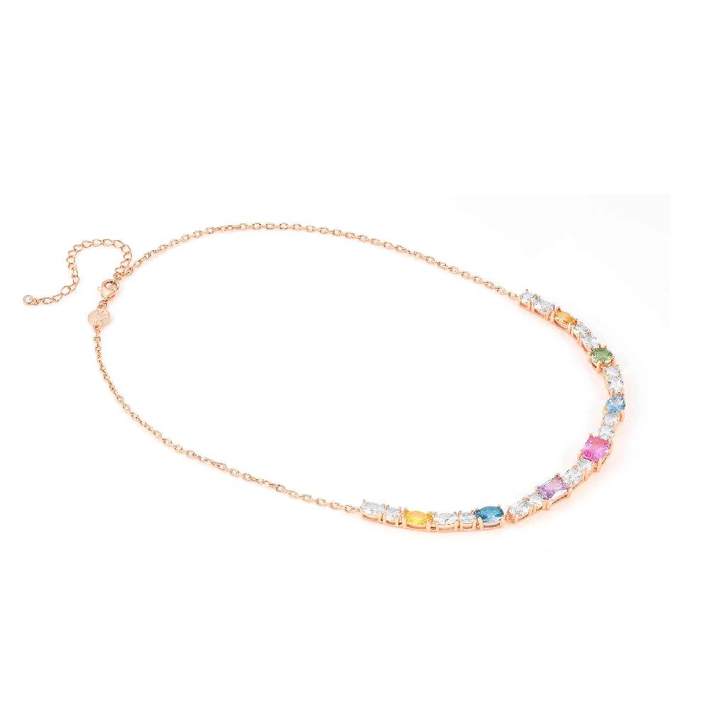 Nomination Collana Colour Wave mix pietre colorate Vendita Calda