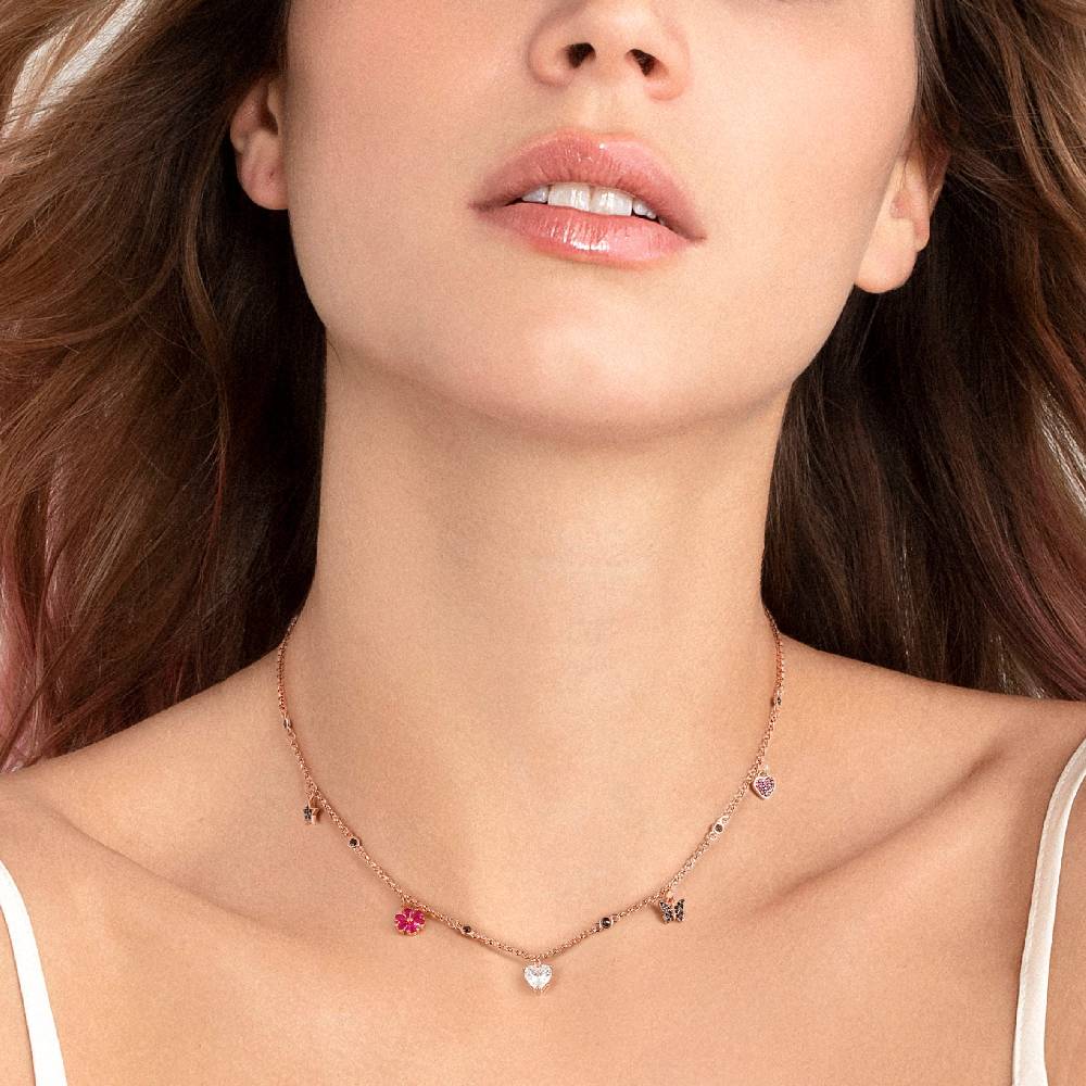 Nomination Collana Sweetrock Nature Oro Rosa con pendenti Acquista Ora