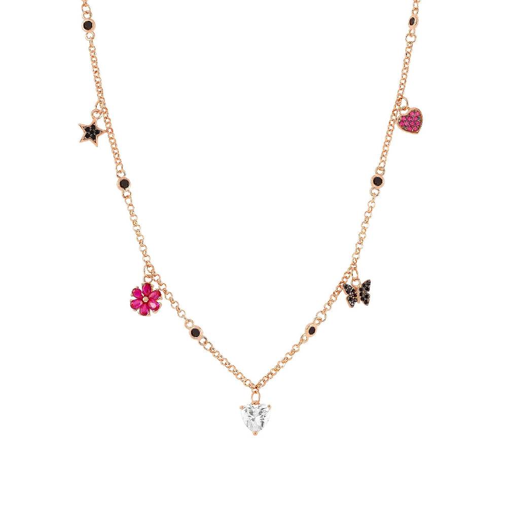 Nomination Collana Sweetrock Nature Oro Rosa con pendenti Acquista Ora