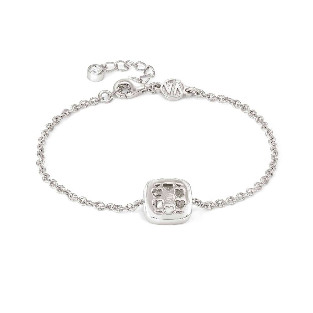Nomination Bracciale Domina con Simbolo quadrato e Zirconi Presa