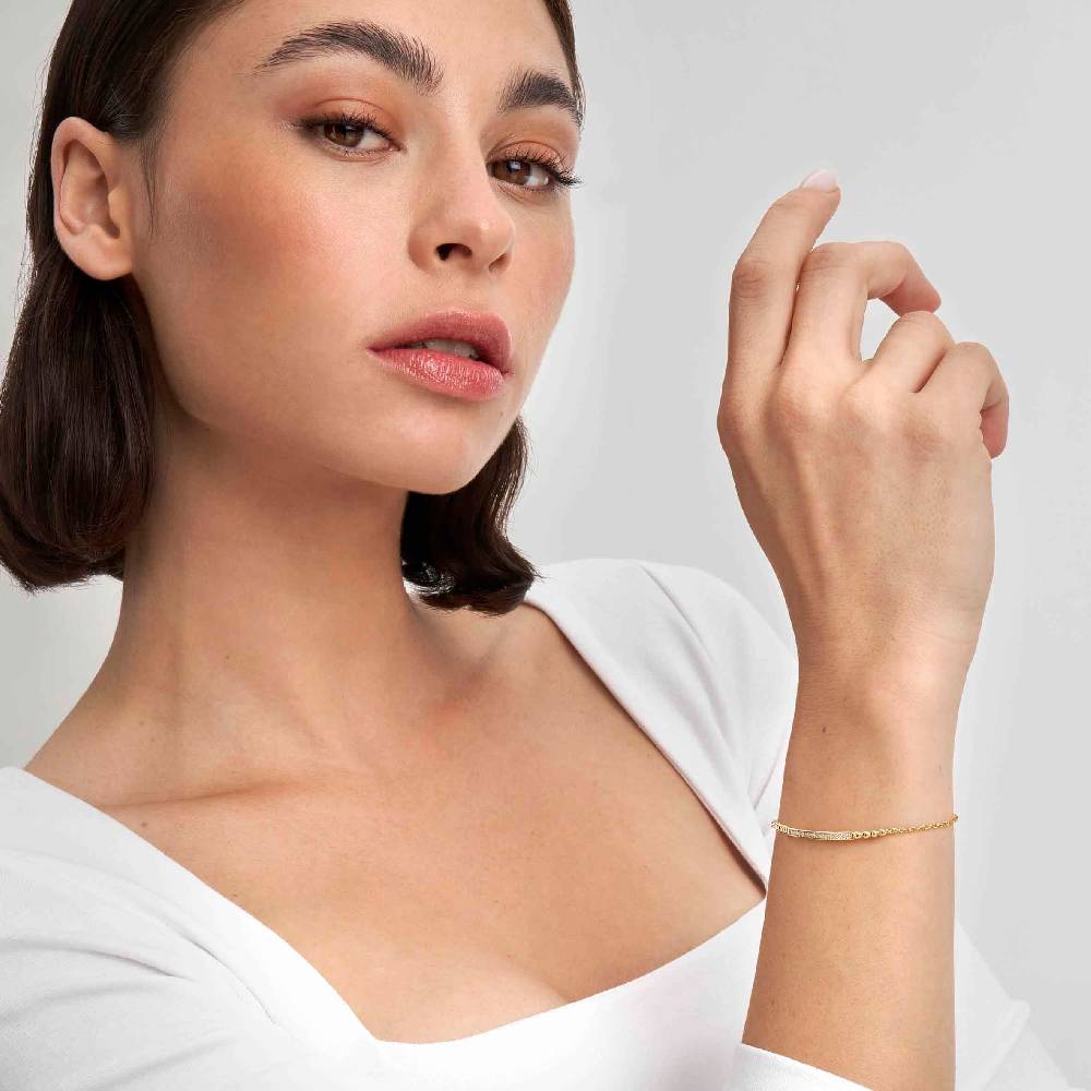 Nomination Bracciale Lovecloud con Centrale con Pietre Offerte