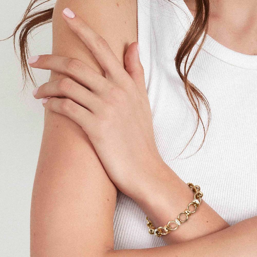 Nomination Bracciale Unconditionally con catena In Linea