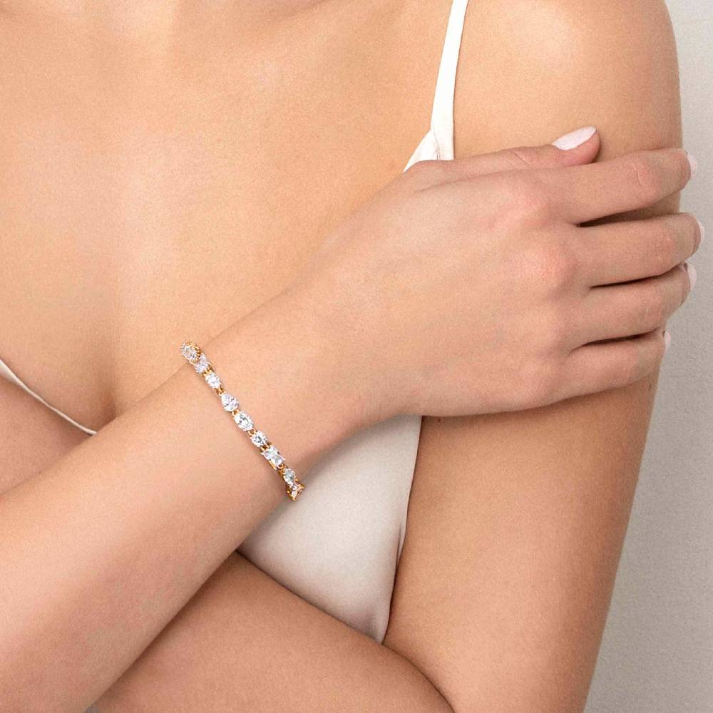 Nomination Bracciale Colour Wave Argento e pietre Spedizione Gratuita