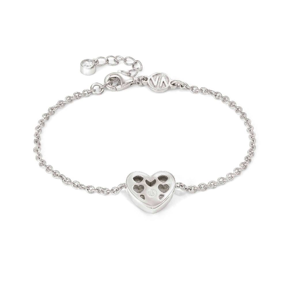 Nomination Bracciale Domina con Simbolo cuore e Zirconi Qualità Garantita