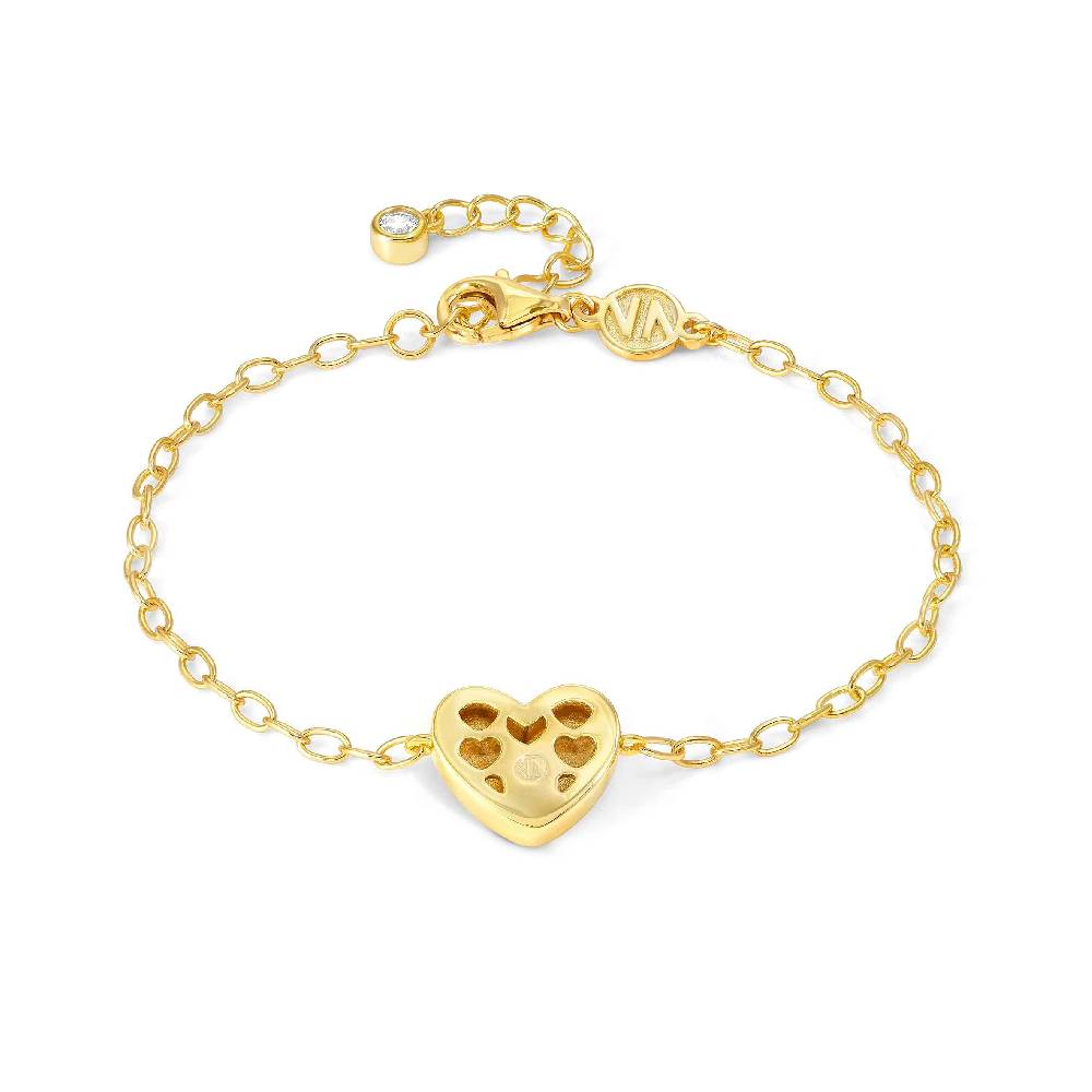Nomination Bracciale Domina oro con simbolo cuore Italy