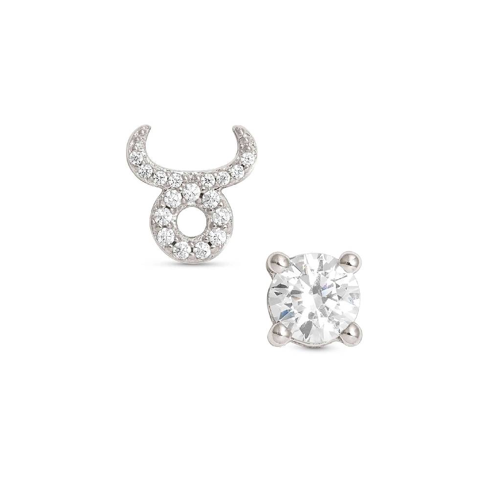 Nomination Orecchini MYZODIAC Toro in argento e zircone In Vendita