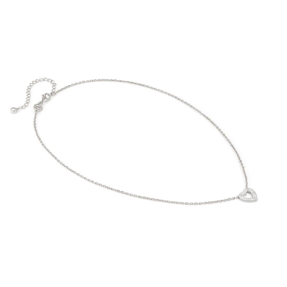 Nomination Collana Carismatica Cuore e Cubic Zirconia bianchi Vendita
