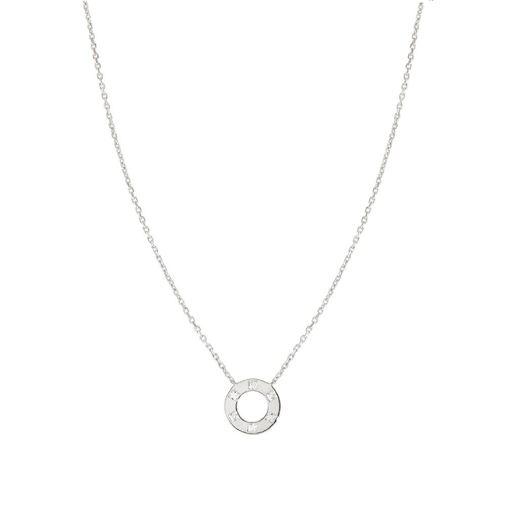 Nomination Collana Carismatica Tondo in Argento Consegna Veloce