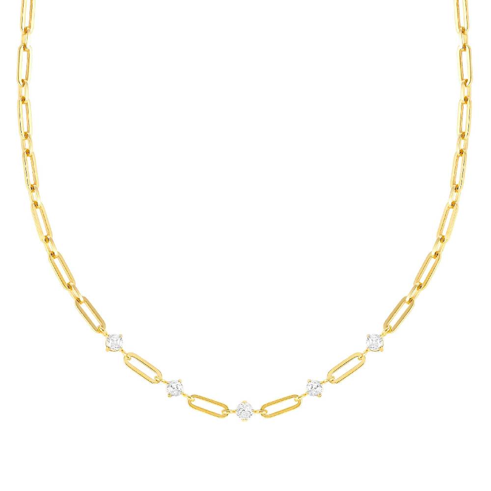 Nomination Collana Chainsofstyle corta con pietre