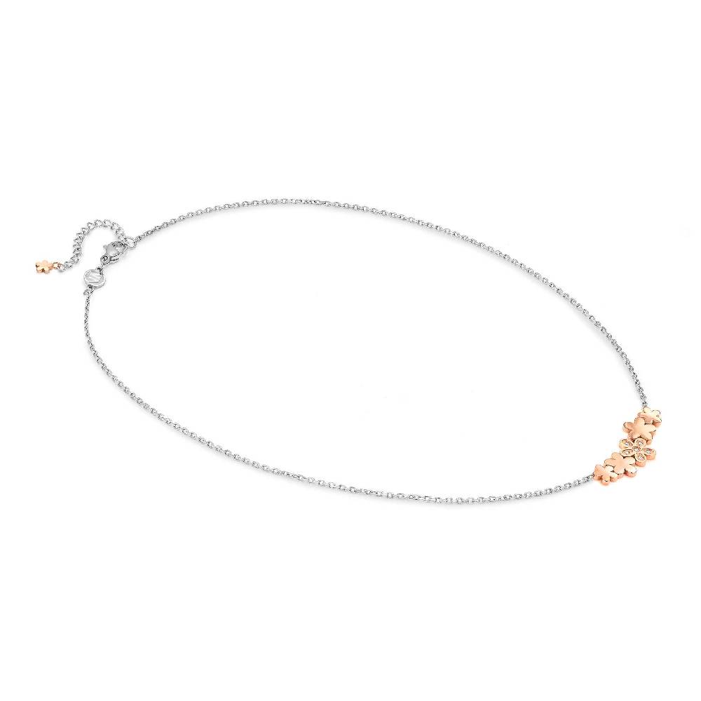 Nomination Collana misstrendy con fiori e cubic zirconia Consegna Veloce