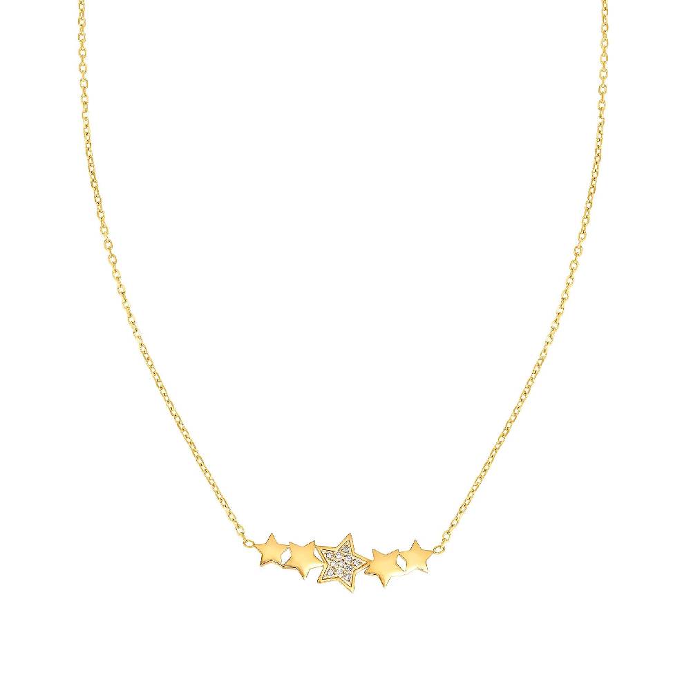 Nomination Collana misstrendy con stelle e cubic zirconia Promozione Limitata