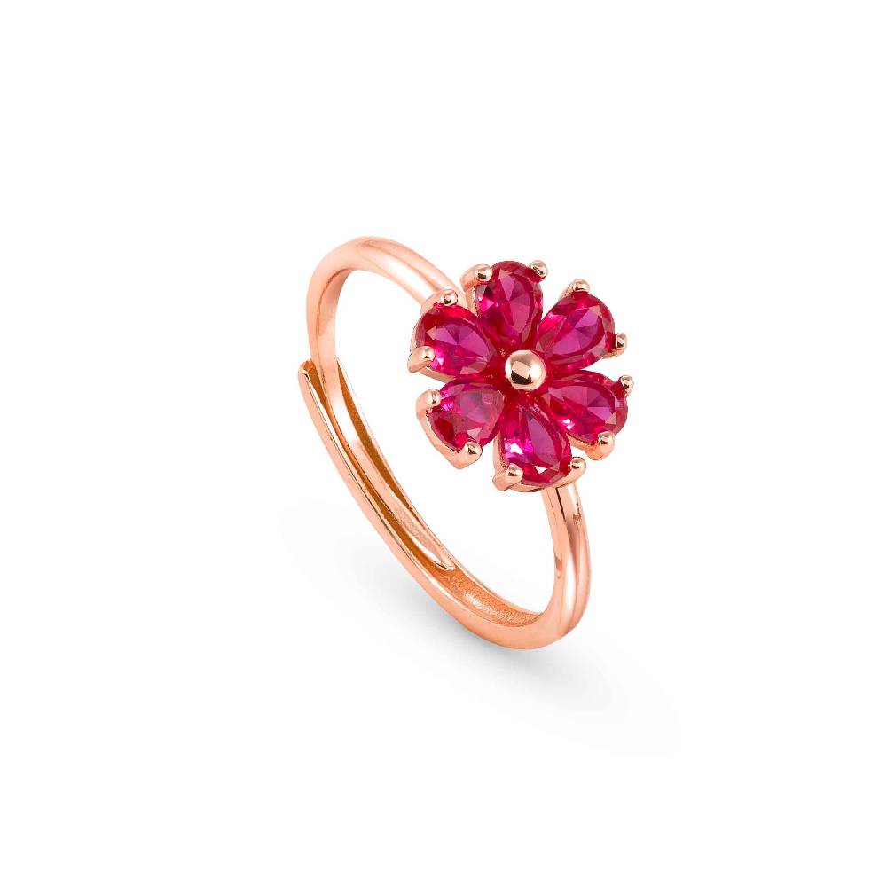 Nomination Anello Sweetrock Nature Fiore Oro rosa In Saldo